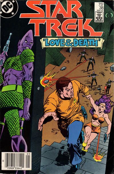 Star Trek, Vol. 1 The Argon Affair |  Issue#38B | Year:1987 | Series: Star Trek | Pub: DC Comics | Newsstand Edition