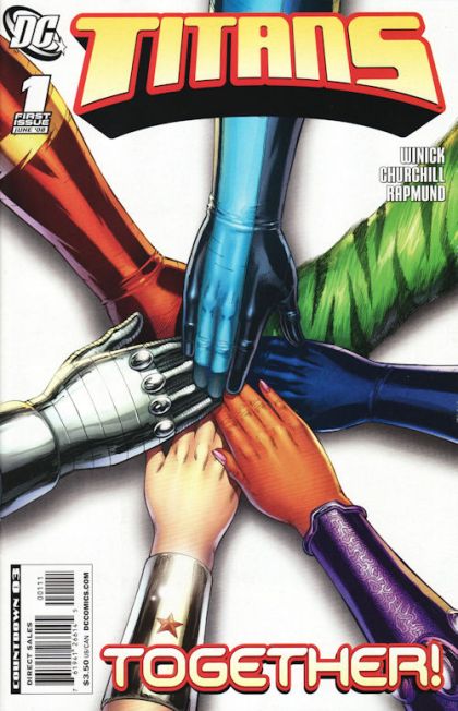 Titans, Vol. 2 The Fickle Hand, Part Two: Today I Settle All Family Business. |  Issue#1A | Year:2008 | Series: Teen Titans | Pub: DC Comics |