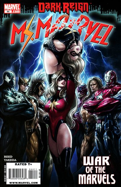 Ms. Marvel, Vol. 2 Dark Reign - War of the Marvels, War of the Marvels |  Issue#44 | Year:2009 | Series: Captain Marvel | Pub: Marvel Comics | Sana Takeda Regular