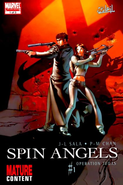 Spin Angels Operation Judas |  Issue#1A | Year:2009 | Series:  | Pub: Marvel Comics | Pierre-mony Chan Regular Cover