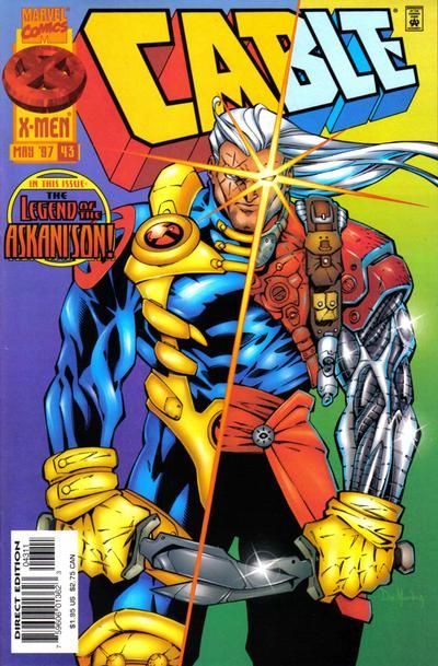 Cable, Vol. 1 The Legend Of The Askani'son! |  Issue#43A | Year:1997 | Series:  | Pub: Marvel Comics | Direct Edition