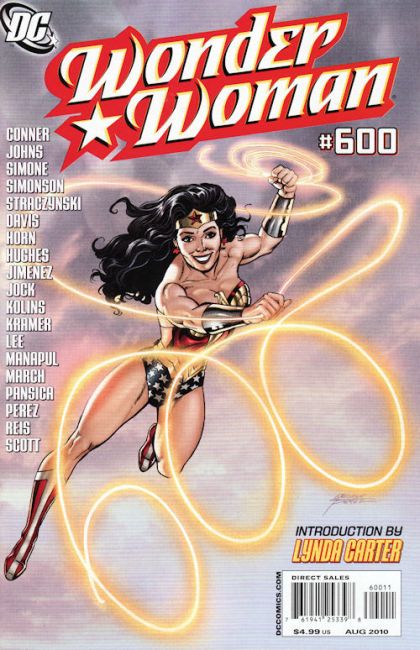 Wonder Woman, Vol. 1 Odyssey, Valedictorian / Fuzzy Logic / Fire Power / The Sensational Wonder Woman / Odyssey: Prologue, Couture Shock |  Issue#600A | Year:2010 | Series: Wonder Woman | Pub: DC Comics | George Perez Regular