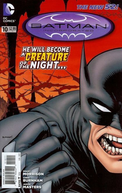 Batman Incorporated, Vol. 2 Gotham's Most Wanted |  Issue#10A | Year:2013 | Series: Batman | Pub: DC Comics | Chris Burnham Regular Cover