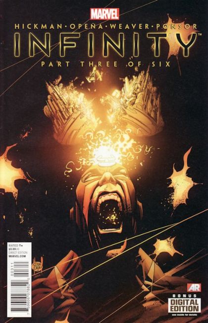 Infinity Infinity - "Kingdoms Fall" |  Issue#3A | Year:2013 | Series: Infinity | Pub: Marvel Comics | Regular Adam Kubert Cover