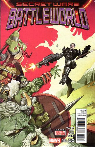 Secret Wars: Battleworld Secret Wars - A Monster So Fowl / Ross Against The Machine |  Issue#2C | Year:2015 | Series:  | Pub: Marvel Comics | Chris Murray Cover (2nd Printing)