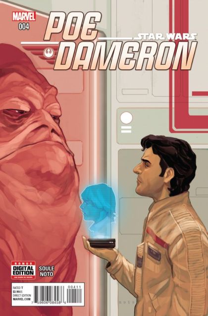 Poe Dameron Lockdown, Part 4 |  Issue#4A | Year:2016 | Series: Star Wars | Pub: Marvel Comics | Regular Phil Noto Cover