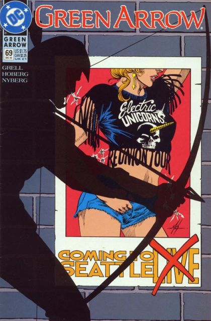 Green Arrow, Vol. 2 Reunion Tour, Part 1 |  Issue#69 | Year:1992 | Series: Green Arrow | Pub: DC Comics |
