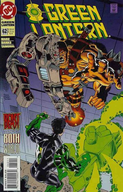 (Signed by RON MARZ) Green Lantern, Vol. 3 Ganthet's Tale Redux |  Issue#62A | Year:1995 | Series: Green Lantern | Pub: DC Comics | Direct Edition