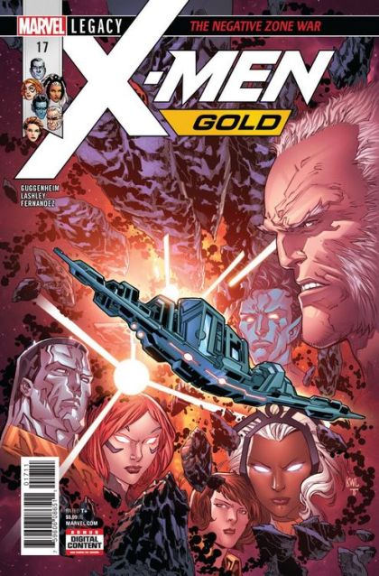 X-Men: Gold, Vol. 2 The Negative Zone War |  Issue#17 | Year:2017 | Series: X-Men | Pub: Marvel Comics | Ken Lashley Regular