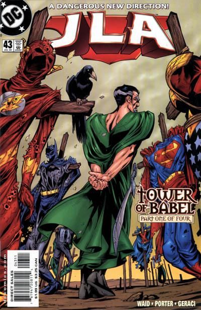 JLA Tower of Babel, Survival of the Fittest |  Issue#43A | Year:2000 | Series: JLA | Pub: DC Comics | Direct Edition