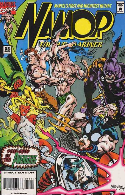 Namor, the Sub-Mariner Deep Six |  Issue#58 | Year:1994 | Series: Sub-Mariner | Pub: Marvel Comics |