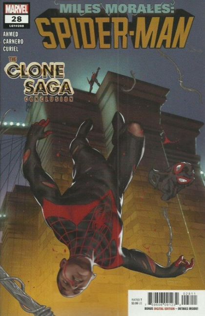 Miles Morales: Spider-Man, Vol. 1 The Clone Saga |  Issue#28A | Year:2021 | Series:  | Pub: Marvel Comics | Taurin Clarke Regular