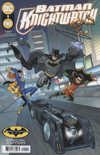 Batman: Knightwatch / Bat-Tech Batman Day - Special Edition A Cloud of Bats | Black Ice |  Issue#1 | Year:2021 | Series:  | Pub: DC Comics |