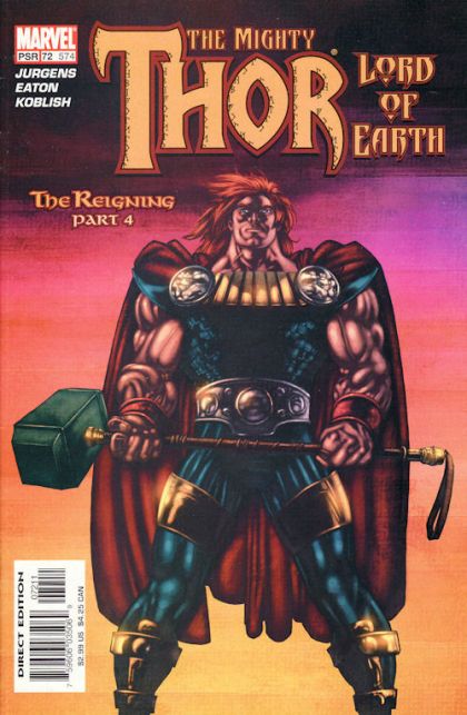 Thor, Vol. 2 The Reigning, Part 4: "Paradise Lost" |  Issue#72 | Year:2003 | Series: Thor | Pub: Marvel Comics |