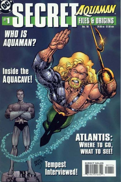 Aquaman Secret Files Left for Dead / The Myth of Aquaman |  Issue#1 | Year:1998 | Series:  | Pub: DC Comics | Direct Edition