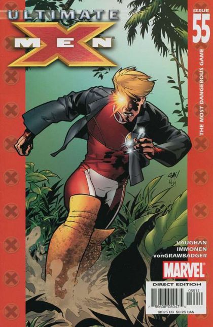 Ultimate X-Men, Vol. 1 The Most Dangerous Game, Chapter Two |  Issue#55A | Year:2005 | Series: X-Men | Pub: Marvel Comics | Direct Edition