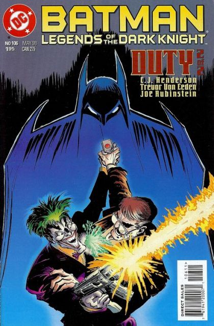 Batman: Legends of the Dark Knight Duty, Part 2 |  Issue#106A | Year:1998 | Series:  | Pub: DC Comics | Direct Edition
