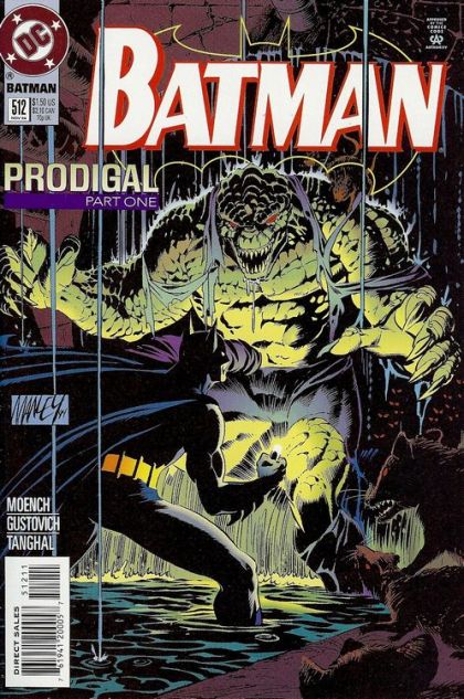 Batman, Vol. 1 Prodigal - Part 1: Robin And Batman |  Issue#512A | Year:1994 | Series: Batman | Pub: DC Comics | Direct Edition
