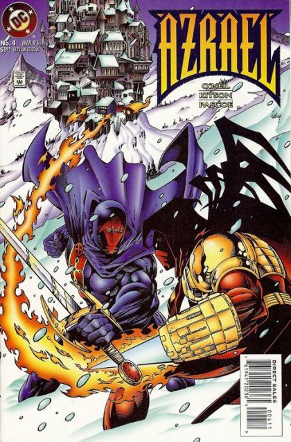 Azrael, Vol. 1 Fallen Angel |  Issue#4A | Year:1995 | Series:  | Pub: DC Comics | Direct Edition
