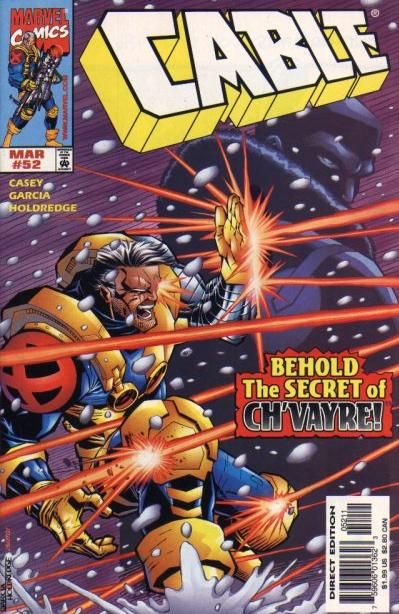 Cable, Vol. 1 The Hellfire Hunt, Part 4: Beyond Belief |  Issue#52A | Year:1998 | Series:  | Pub: Marvel Comics | Direct Edition