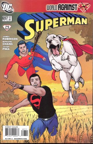 Superman, Vol. 1 World Against Superman - Man of Valor, The Espionage Squad |  Issue#697A | Year:2010 | Series: Superman | Pub: DC Comics | Direct Edition