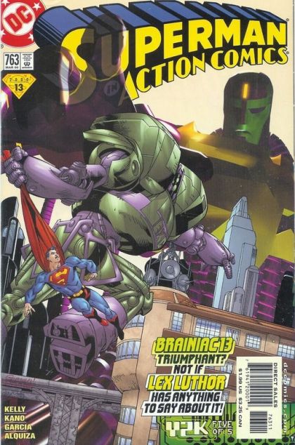 Action Comics, Vol. 1 Y2K - Part 5: Sacrifice For Tomorrow |  Issue#763A | Year:2000 | Series:  | Pub: DC Comics | Direct Edition