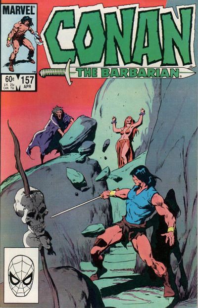 Conan the Barbarian, Vol. 1 The Wizard |  Issue#157A | Year:1984 | Series: Conan | Pub: Marvel Comics | Direct Edition