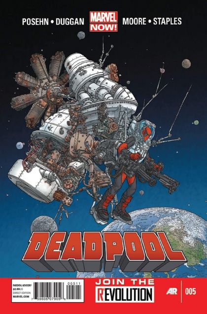Deadpool, Vol. 4 Star Wars: Revenge of the Gipper |  Issue#5A | Year:2013 | Series: Deadpool | Pub: Marvel Comics | Geof Darrow Regular Cover