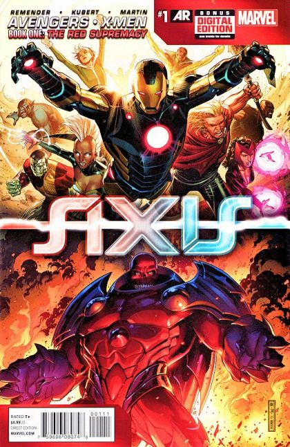 Avengers & X-Men: Axis Axis - The Red Supremacy, Chapter 1: We Will All Be Dead Tomorrow |  Issue#1A | Year:2014 | Series:  | Pub: Marvel Comics | Jim Cheung Regular