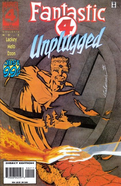 Fantastic Four Unplugged Will Power |  Issue#2 | Year:1995 | Series: Fantastic Four | Pub: Marvel Comics |