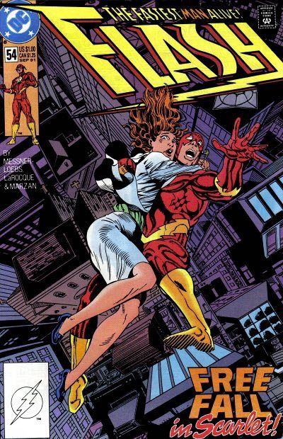 Flash, Vol. 2 Nobody Dies |  Issue#54A | Year:1991 | Series: Flash | Pub: DC Comics | Direct Edition