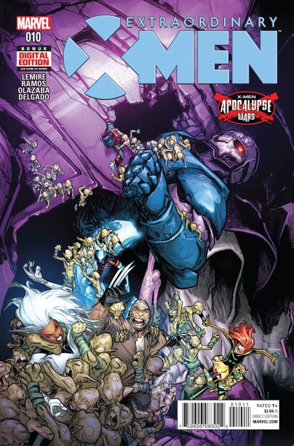 Extraordinary X-Men, Vol. 1 Apocalypse Wars  |  Issue#10A | Year:2016 | Series: X-Men | Pub: Marvel Comics |