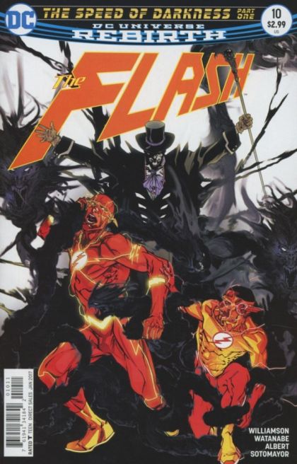 Flash, Vol. 5 The Speed of Darkness, Part One |  Issue#10A | Year:2016 | Series: Flash | Pub: DC Comics | Regular Carmine Di Giandomenico Cover