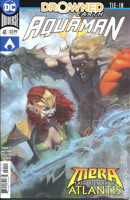 Aquaman, Vol. 8 Drowned Earth - Here Comes The Flood |  Issue#41A | Year:2018 | Series: Aquaman | Pub: DC Comics | Riccardo Federici Regular