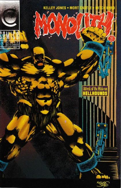Monolith (Comico) Fugue and Variations part 3 |  Issue#3 | Year:1992 | Series: Elementals | Pub: Comico |