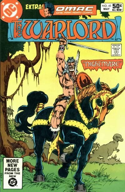 Warlord, Vol. 1 Nightmare In Vista-Vision; Welcome To The Funhouse |  Issue#45A | Year:1981 | Series: Warlord | Pub: DC Comics | Direct Edition