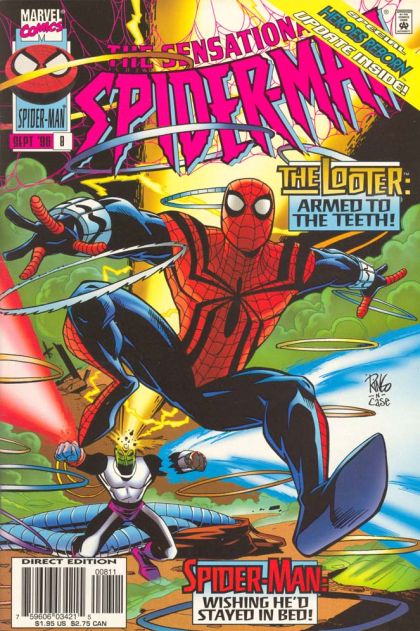 The Sensational Spider-Man, Vol. 1 Clone Saga - The Usual Suspects |  Issue#8A | Year:1996 | Series: Spider-Man | Pub: Marvel Comics |