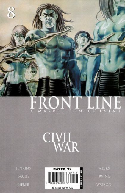 Civil War: Front Line Civil War - Embedded, Part 8 / The Accused, Part 8 / Sleeper Cell, Part 6 |  Issue#8 | Year:2006 | Series:  | Pub: Marvel Comics |
