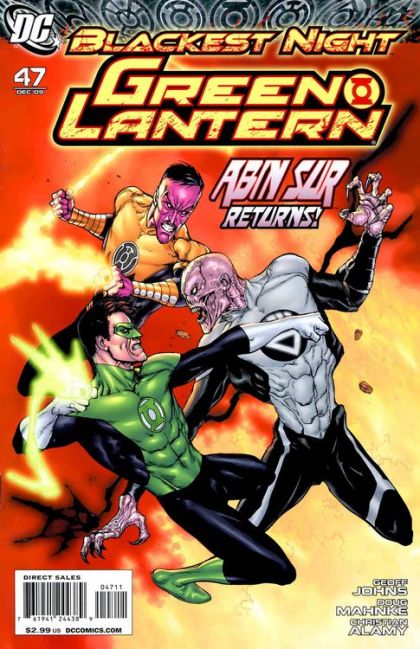 Green Lantern, Vol. 4 Blackest Night - To Hell And Back |  Issue#47A | Year:2009 | Series: Green Lantern | Pub: DC Comics | Doug Mahnke Regular