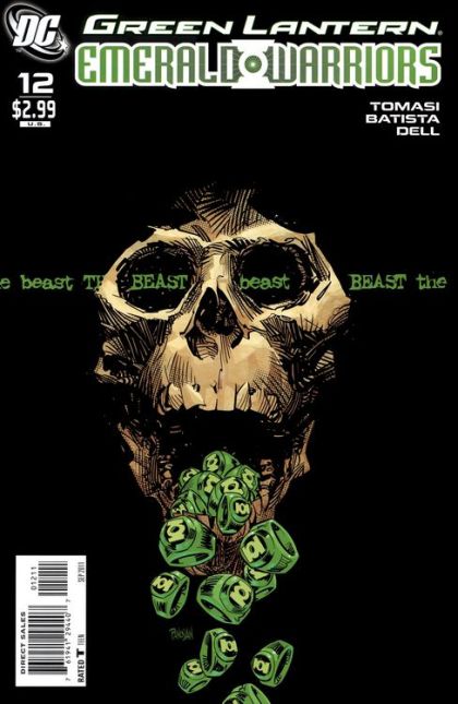 Green Lantern: Emerald Warriors The Beast |  Issue#12A | Year:2011 | Series: Green Lantern | Pub: DC Comics | Direct Edition