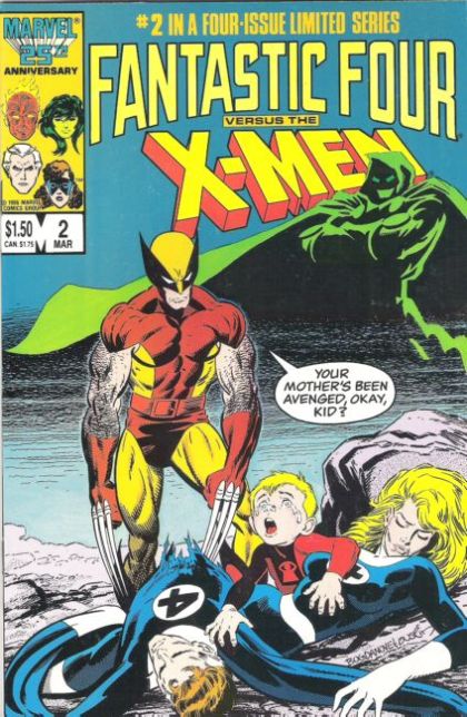 Fantastic Four Versus the X-Men Truths & Consequences |  Issue#2A | Year:1986 | Series: Fantastic Four | Pub: Marvel Comics | Direct Edition