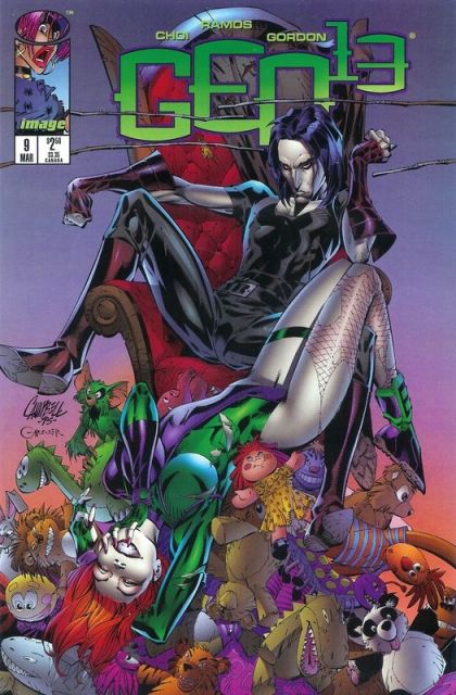 Gen 13, Vol. 2 (1995-2002) Hearts And Minds |  Issue#9A | Year:1996 | Series: Gen 13 | Pub: Image Comics | J. Scott Campbell Regular