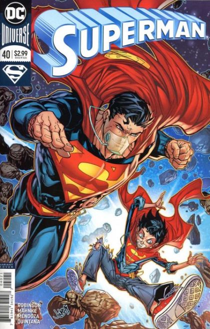 Superman, Vol. 4 The Last Days, Part One |  Issue#40B | Year:2018 | Series: Superman | Pub: DC Comics | Jonboy Meyers Variant
