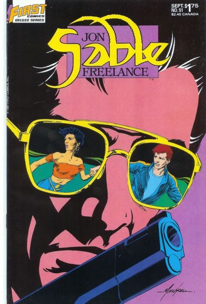 Jon Sable, Freelance 24 Hours, Part One |  Issue#51 | Year:1987 | Series: Jon Sable | Pub: First Comics |