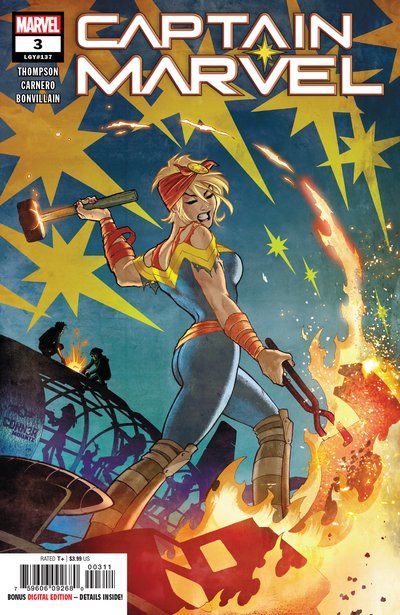 Captain Marvel, Vol. 11 Re-Entry, Part 3 |  Issue#3A | Year:2019 | Series:  | Pub: Marvel Comics | Amanda Conner Regular