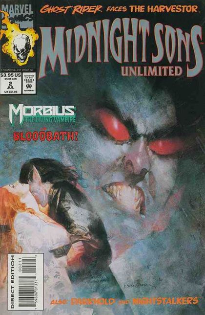 Midnight Sons Unlimited Bloodbath |  Issue#2 | Year:1993 | Series: Midnight Sons | Pub: Marvel Comics |