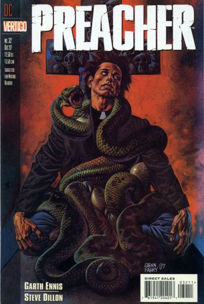 Preacher Snakes in the Grass |  Issue#32 | Year:1997 | Series: Preacher | Pub: DC Comics |