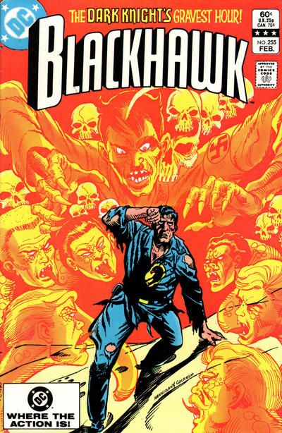 Blackhawk, Vol. 1 Command is a Lonely Vigil |  Issue#255A | Year:1982 | Series:  | Pub: DC Comics | Direct-Sales Variant