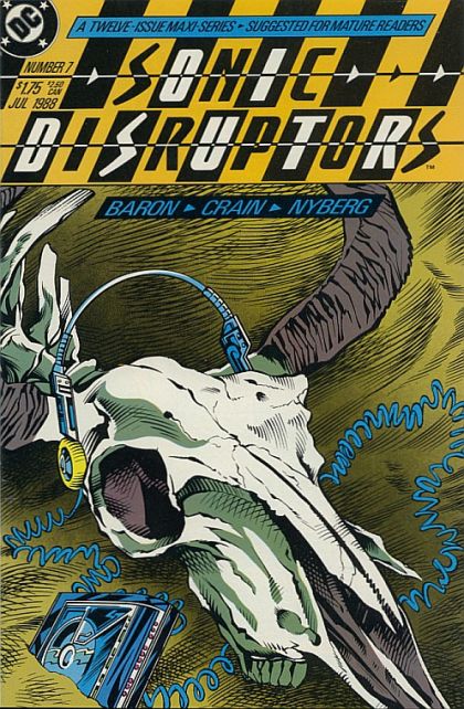 Sonic Disruptors Forty Thousand Horsemen |  Issue#7 | Year:1988 | Series:  | Pub: DC Comics |