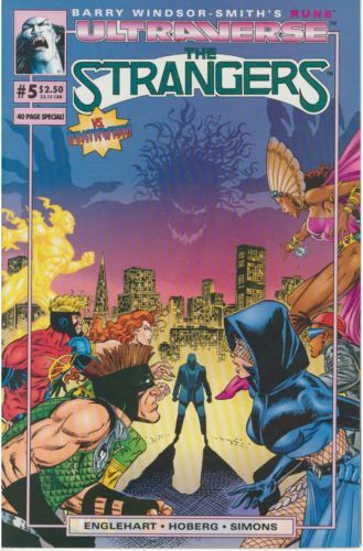The Strangers Dynamic Tension! |  Issue#5A | Year:1993 | Series: The Strangers | Pub: Malibu Comics | Direct Edition